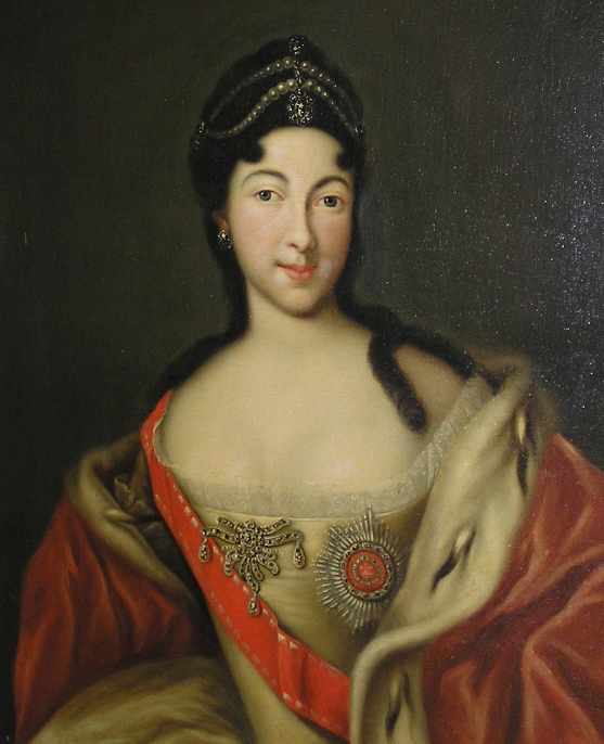 Неизвестный художник. "Портрет Анны Петровны (1708-1728)". Первая половина XIX века.